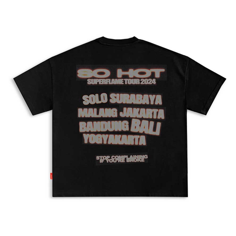 SUPERFLAME - SO HOT TOUR BLACK