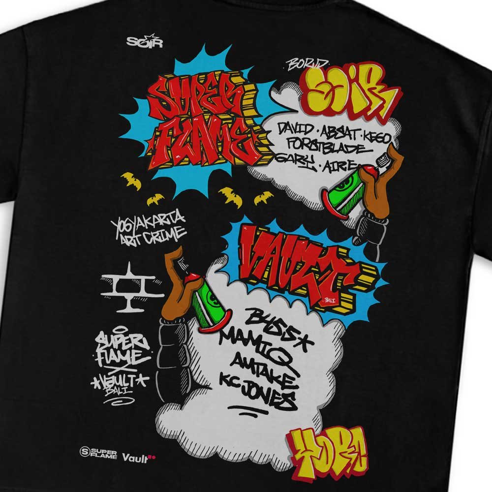 SUPERFLAME X VAULT BLACK