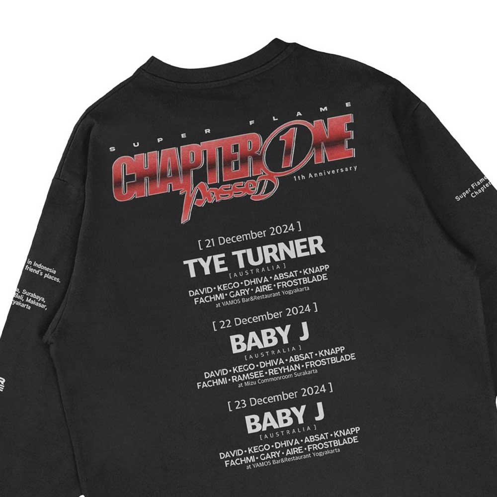 SUPERFLAME - 1ST ANNIVERSARY LONG SLEEVE